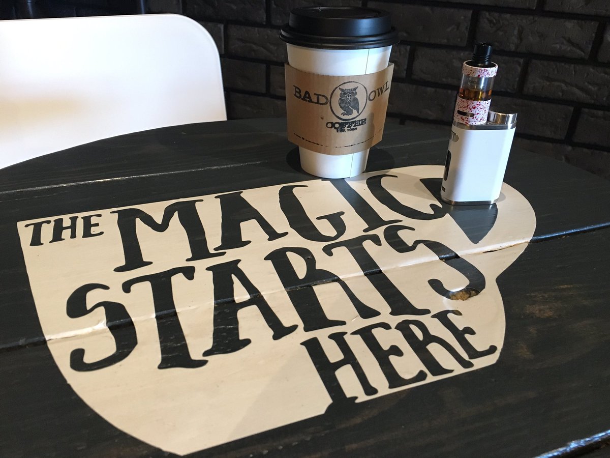 VaporGoodGuys's tweet photo. How's your #humpday going? #coffee &amp; #vape #vapelife #vapecommunity #vapefam https://t.co/kBfGICq4HH