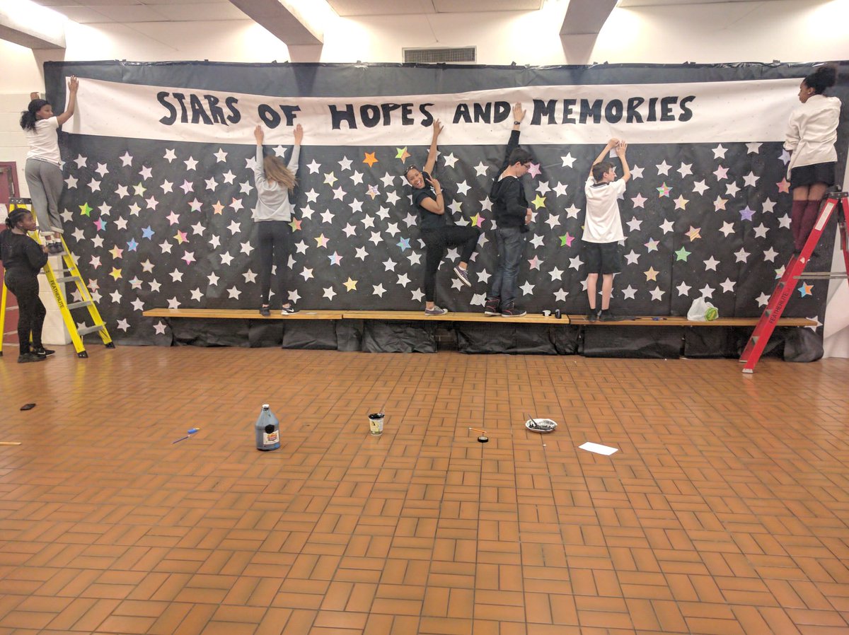 Thanks to all the students that helped prep for SemiFormal! It's looking great!! <a href="/LHAJRCOUNCIL/">LHAJR StudentCouncil</a> <a href="/lhaemsb/">LaurenHill Academy</a> #SCAemsb