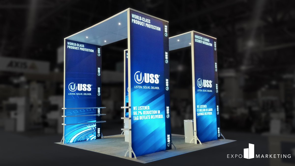 kimberly_hacker's tweet photo. Best of luck to @USSInnovate at #NRFPROTECT this week! The booth by @Expo_Marketing turned out beautiful! https://t.co/T4RvwlJXrD