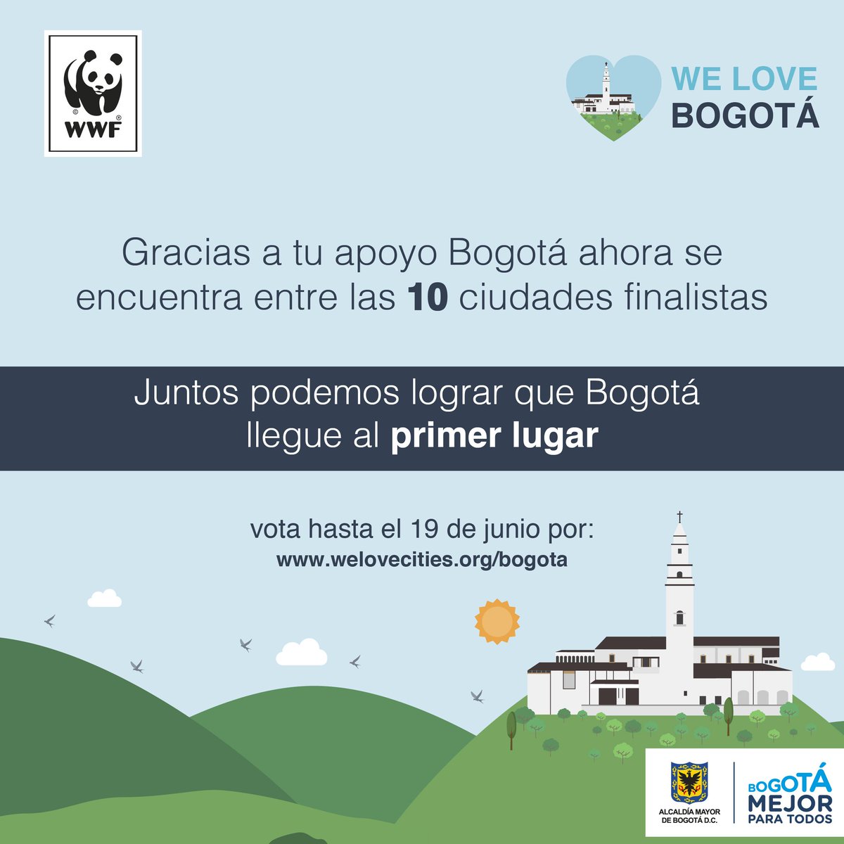 jennyfcastrop's tweet photo. #WeLoveBogotá 💛❤️ https://t.co/4mCI2lpnVr