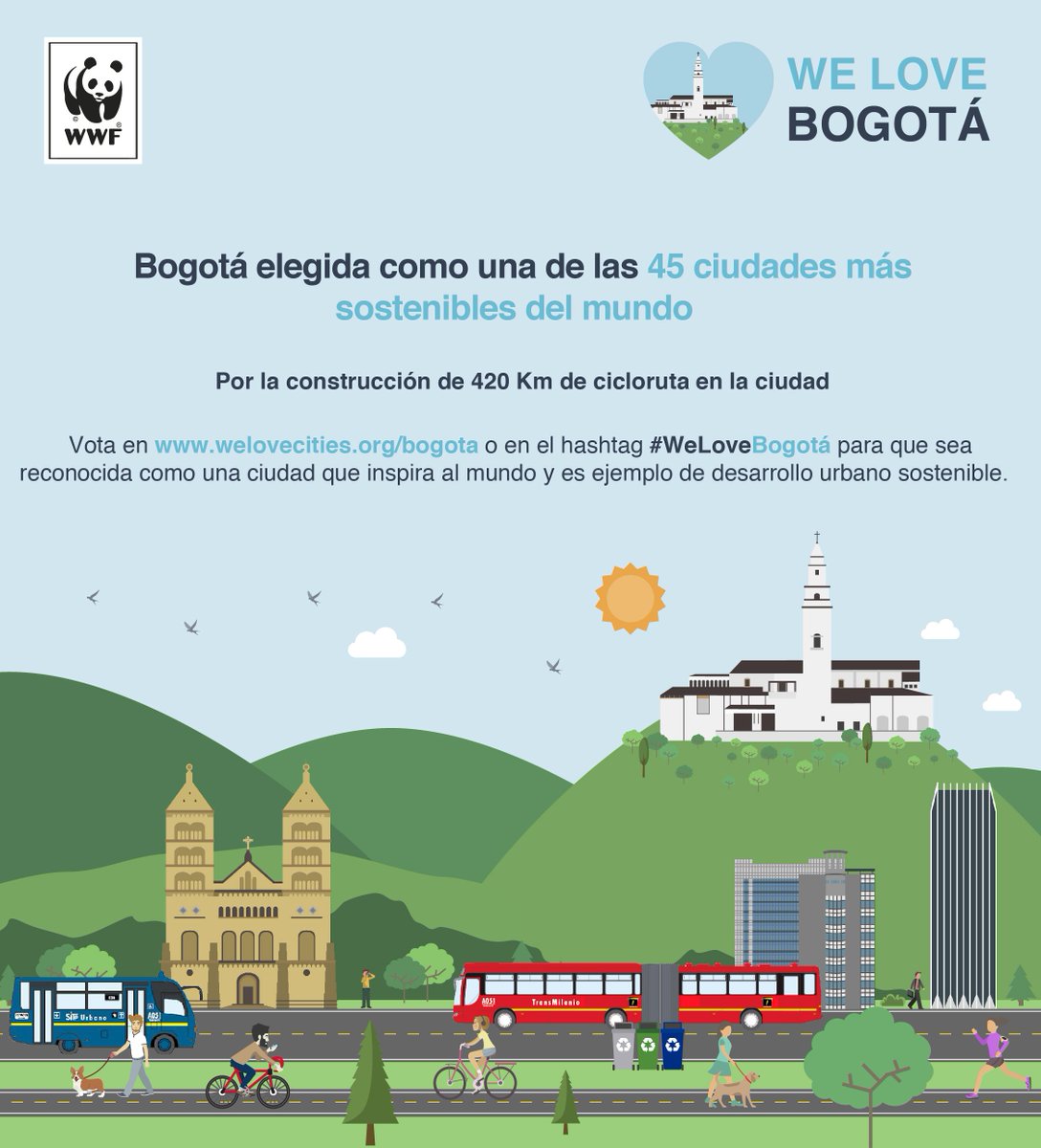 jennyfcastrop's tweet photo. #WeLoveBogotá 💛❤️ https://t.co/sOamBlBDZm