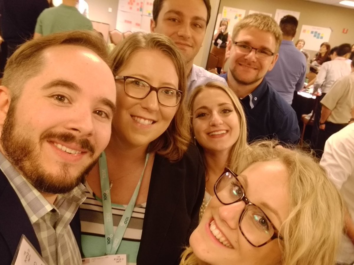SpencerKnapp's tweet photo. Ready to pitch to Ginni! #FF2020 #IBMillennials https://t.co/e1cyZEmDN5