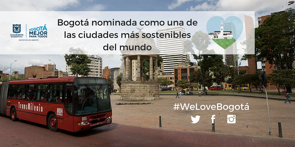 jennyfcastrop's tweet photo. #WeLoveBogotá 💛❤️ https://t.co/y3bHetqL2L