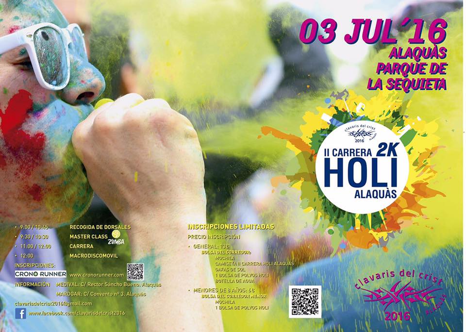 valenciaforkids's tweet photo. #Holi run: Like a crayon box exploding, doesn't matter if you walk or run, just join in the fun! July 3 #Valencia https://t.co/24gApz33Hg