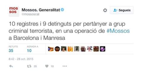 LdiaMolano's tweet photo. Les calúmnies sí són delicte. El "terrorisme anarquista" de moment està arxivat. #OperacioPandora https://t.co/xa7mXDxFe2