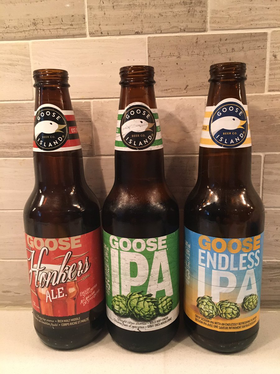 jasonajolly's tweet photo. A really great summer sampler pack from @GooseIsland   I think #EndlessIPA is my favourite but all three are good https://t.co/xqp0NQK9Ft
