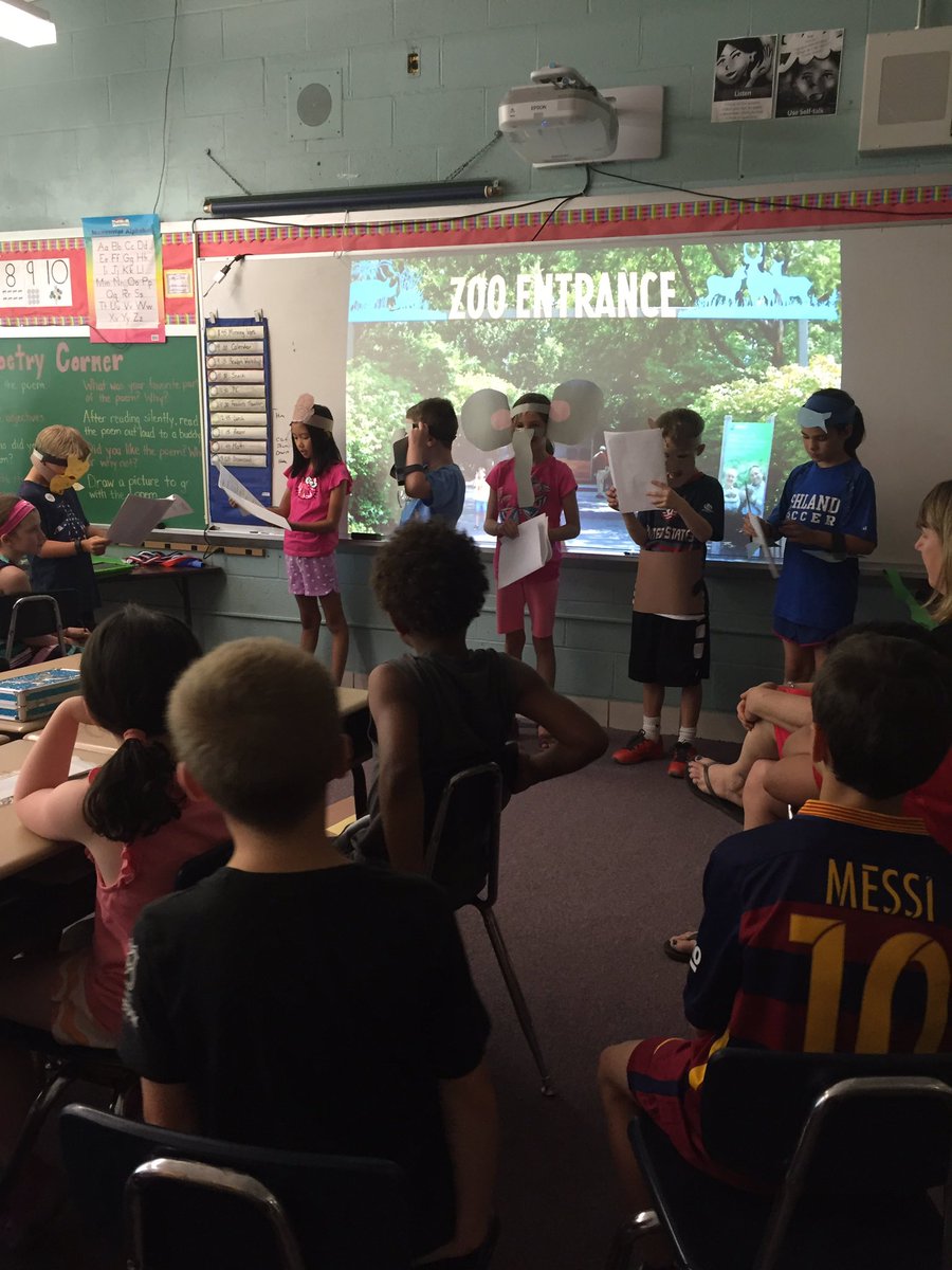 Some reader's theater to end off the year on a fun note. Very creative home made costumes!
