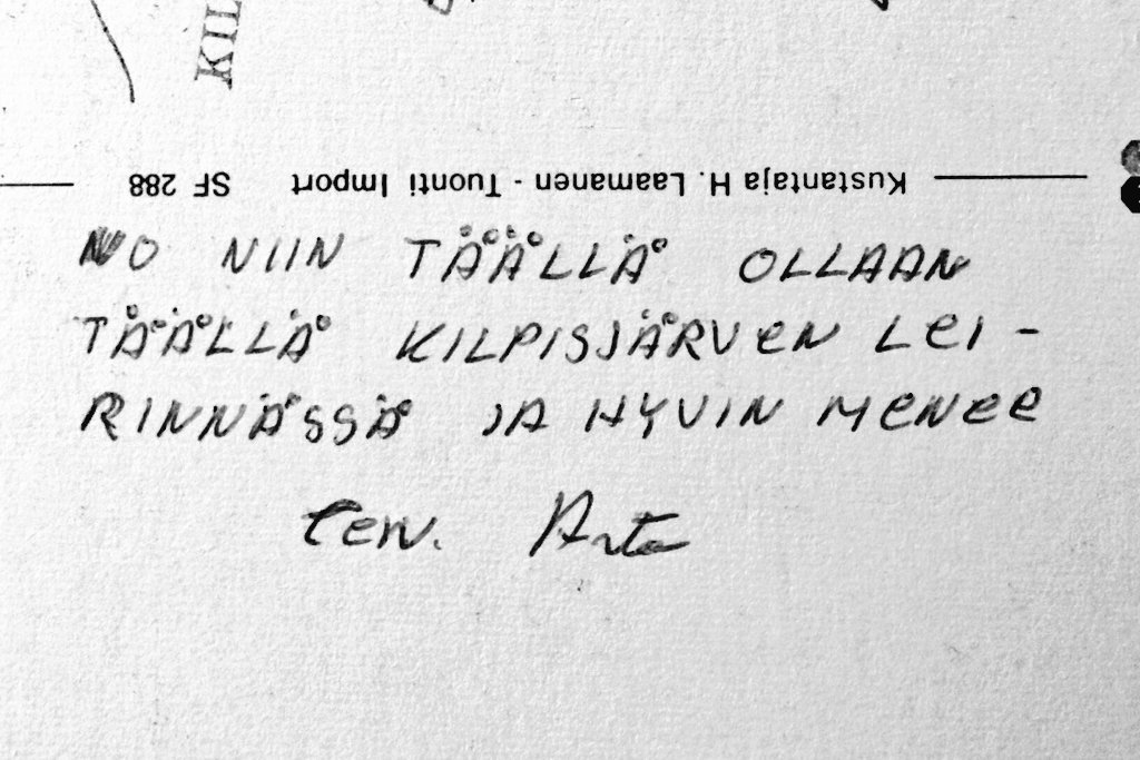 mputtone's tweet image. Isäni. Hieno mies. #postikortti #faktattiskiin #lätinätsikseen