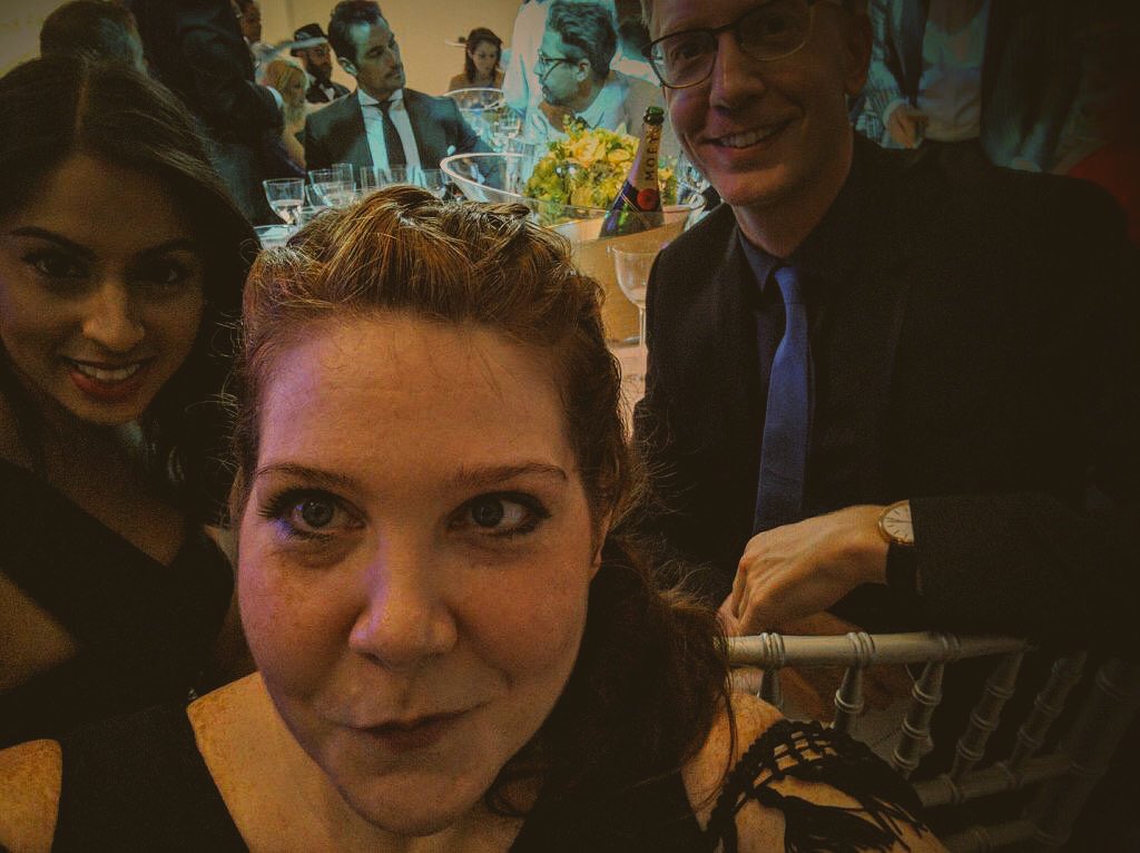 SohoPRGirl's tweet image. When you'll go to ANY lengths required to get a selfie with David Gandy... #OFTB #OFTBFashionBall