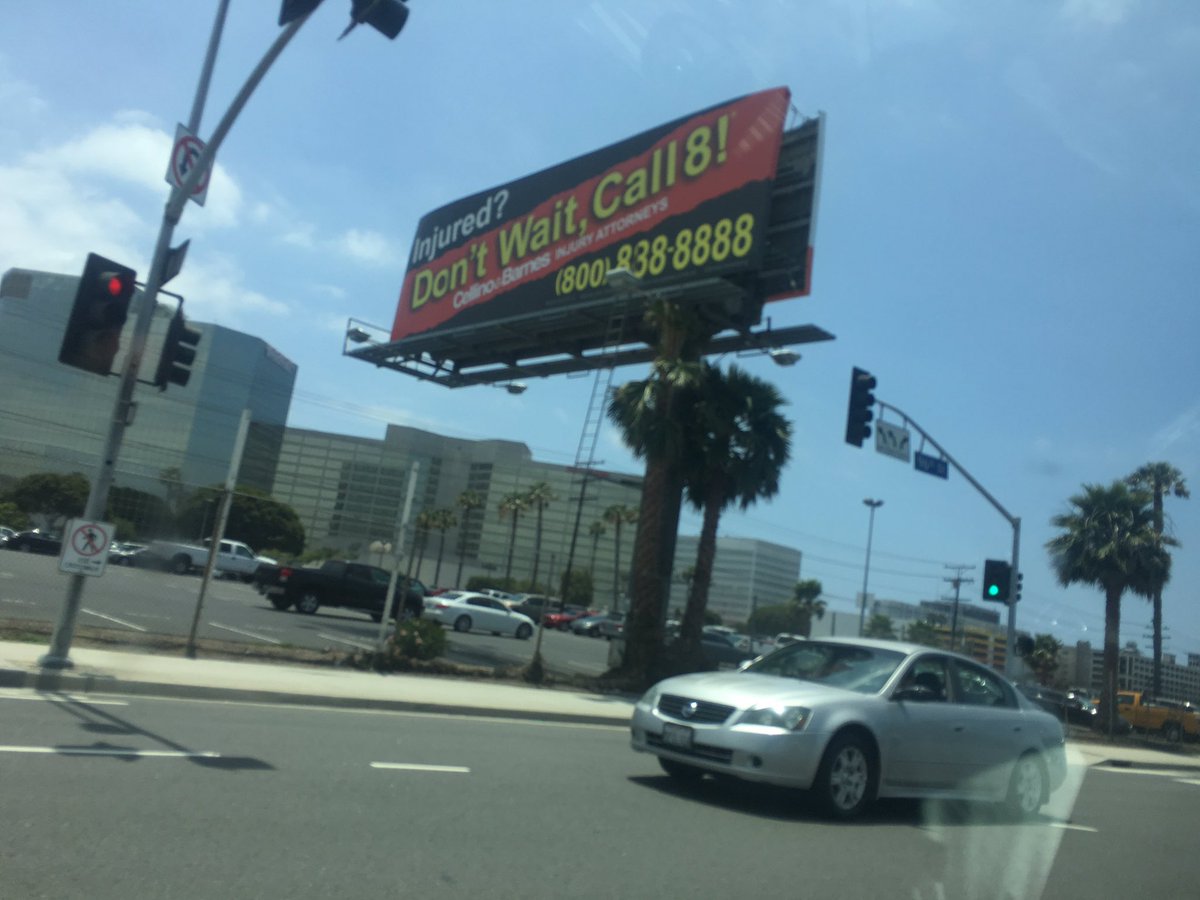 Ganic_Group's tweet photo. In #LA and this #personalinjury #attorney has a catchy #Billboard #call8 https://t.co/DioJAG3ALZ