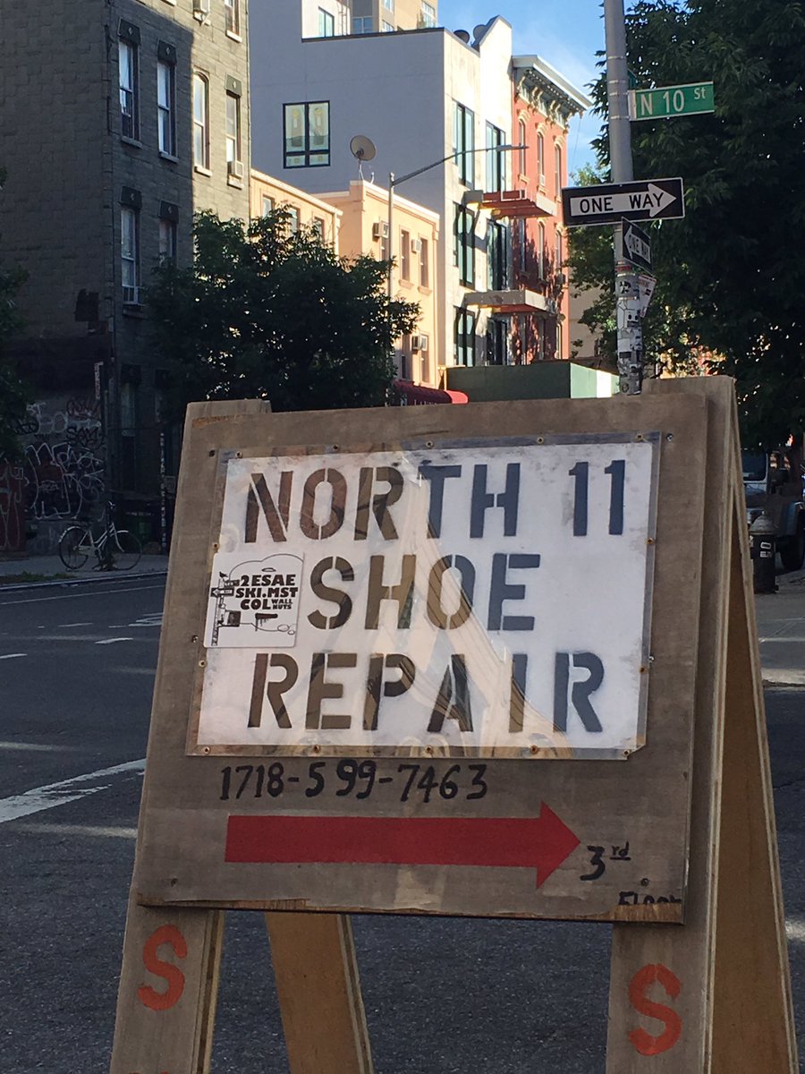 North 11th Shoe Repair is the best, so it's ok they moved to North 10th. What's in a name anyway.