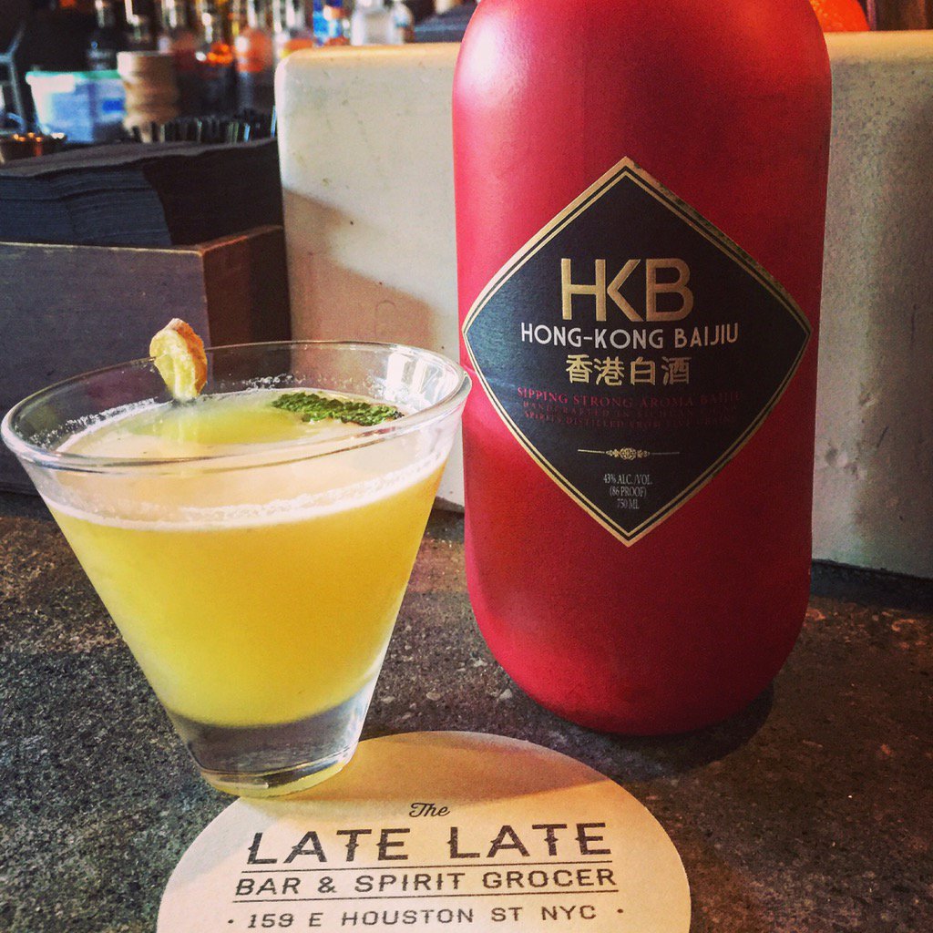hkbspirits's tweet photo. #HKB #baijiu Far East Side cocktail @TheLateLate @PCImports @DeussenGlobal #theredbottle https://t.co/QGJRy0uq1F