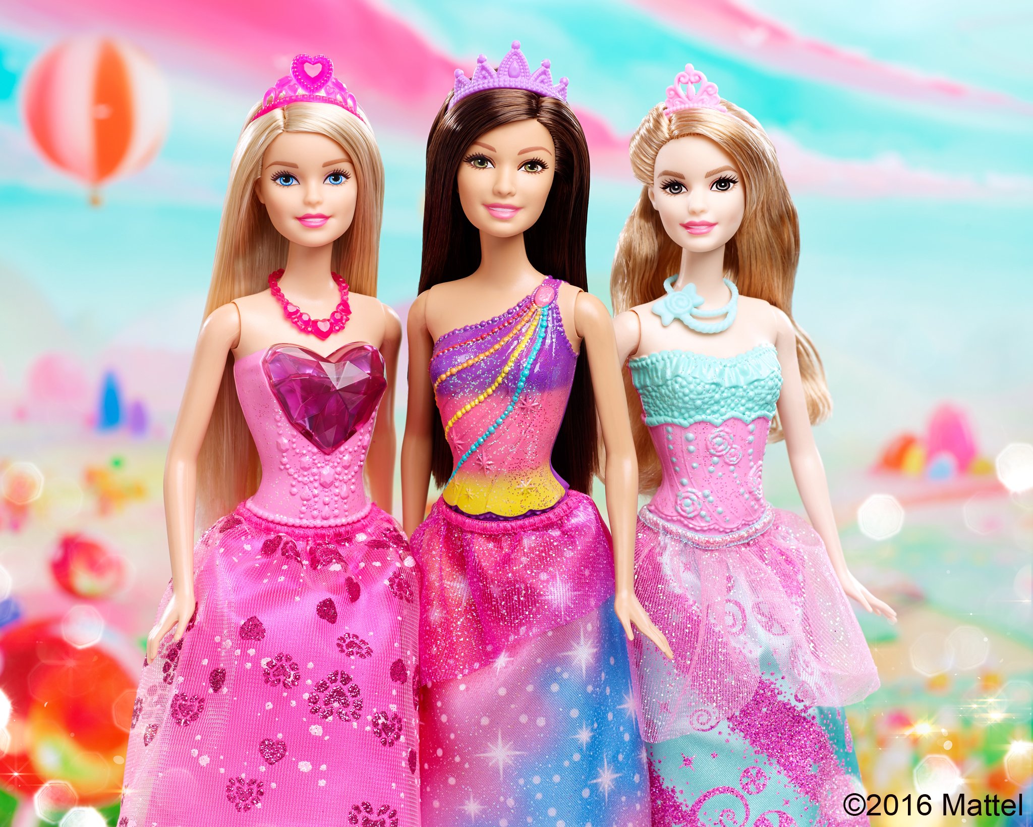 Three barbies cheap