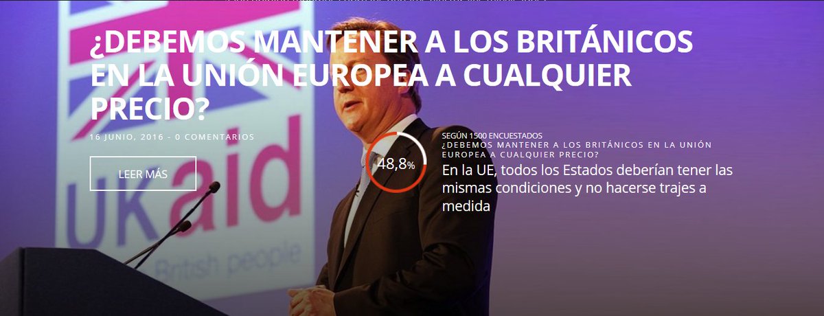encuestamoscom's tweet photo. Encuesta donde los españoles opinan sobre el Brexit y su influencia en el conjunto de la UE https://t.co/Bhq44tG7Lh https://t.co/gBQUn9gOSL