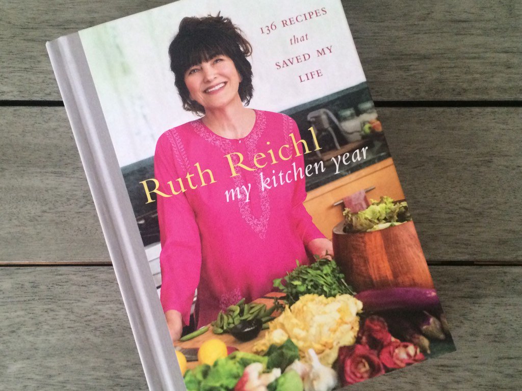 CraveableKitchn's tweet photo. Just finished this delicious book by @ruthreichl -Perfect summer ending! Cant wait 2 make tomato pie &amp; corn pudding! https://t.co/2LLBKtdfP5