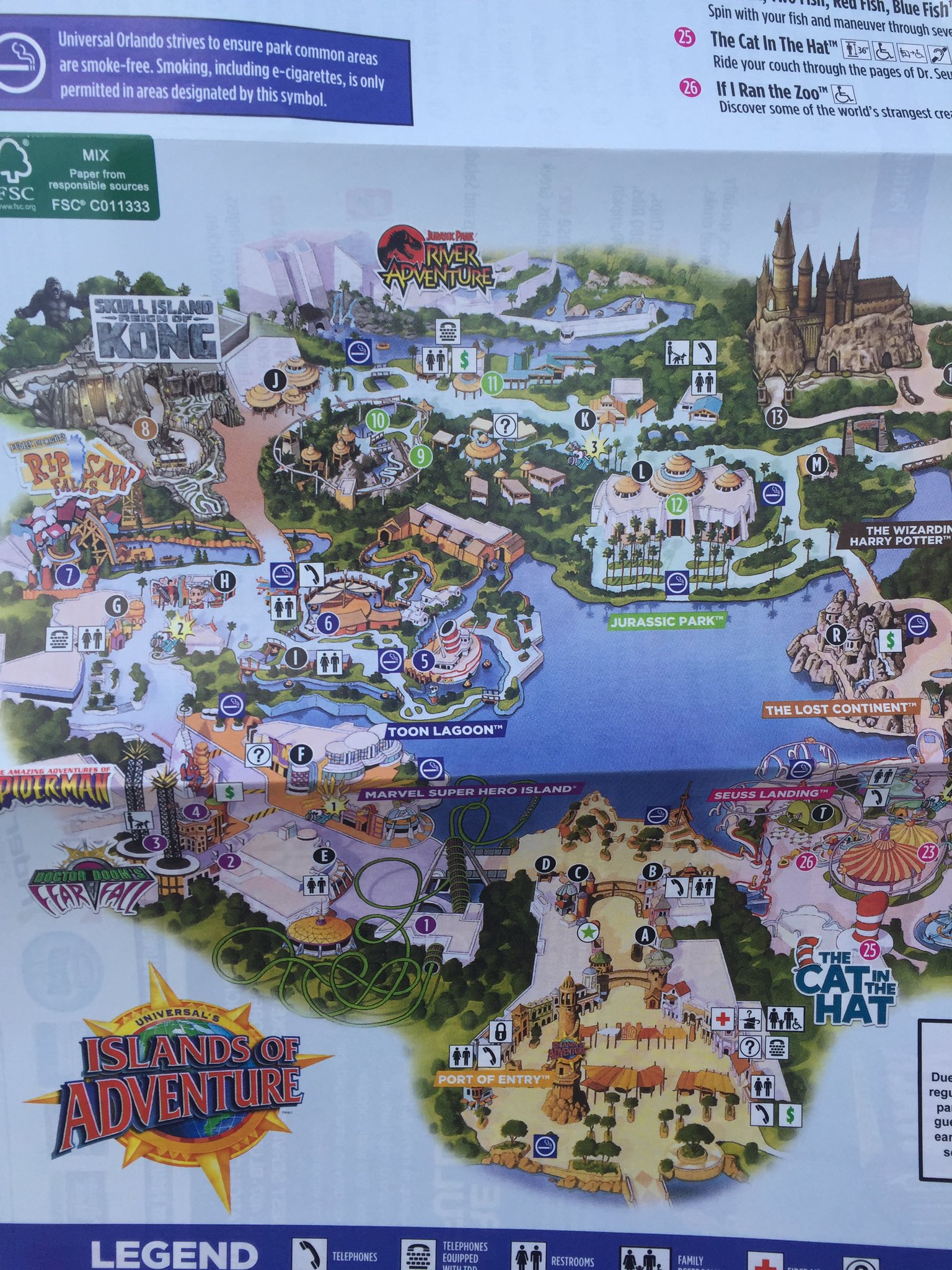 Inside Universal on Twitter "New Park map featuring new Universal
