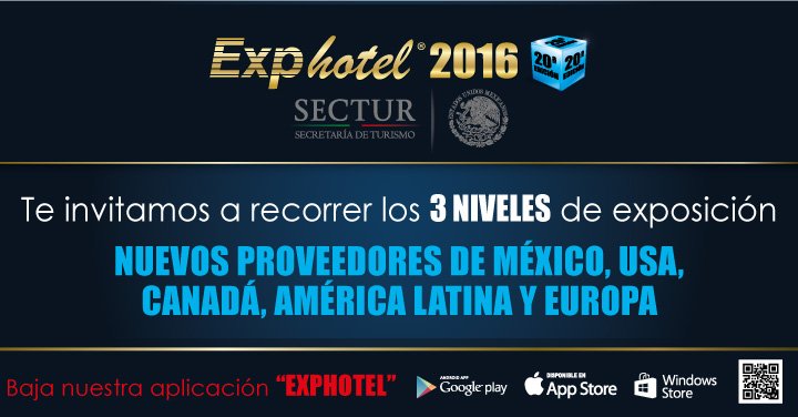 Te invitamos a recorrer los 3 Niveles de Exposición. Nuevos proveedores de México, Usa, Canadá, América y Europa