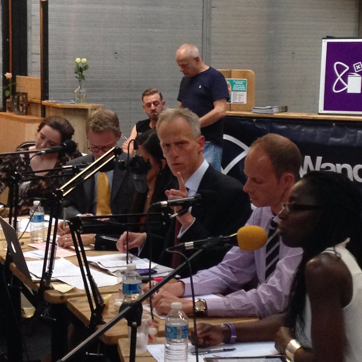 TomHopWR's tweet photo. Hosting the Tooting parliamentary by-election hustings, on the mighty Wandsworth Radio - what an experience! https://t.co/3Tha0SDBvr