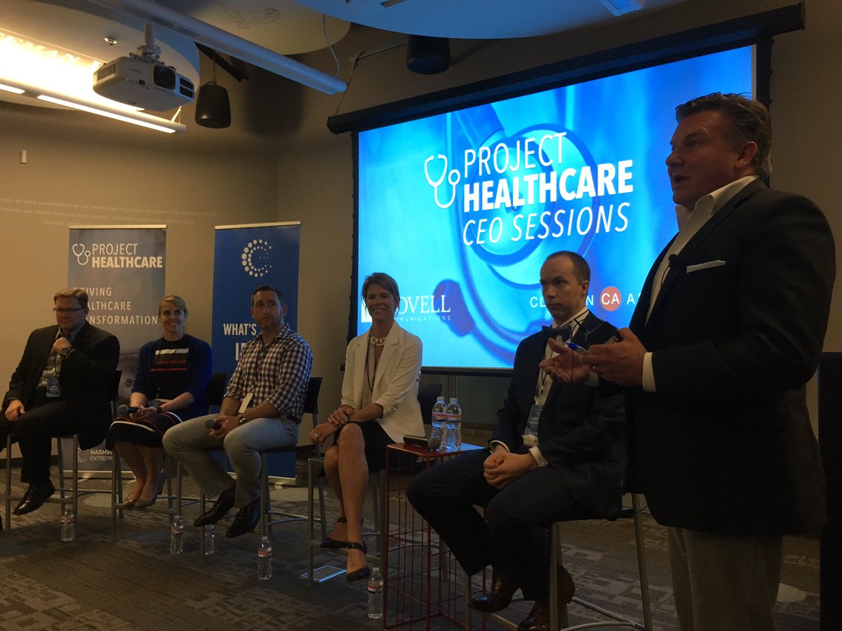 Kicking off 2nite's <a href="/entrecenter/">Nashville Entrepreneur Center</a> #CEOSessions w/ a #rockstar panel of @HealthcareEC advisors led by @michaelrburcham