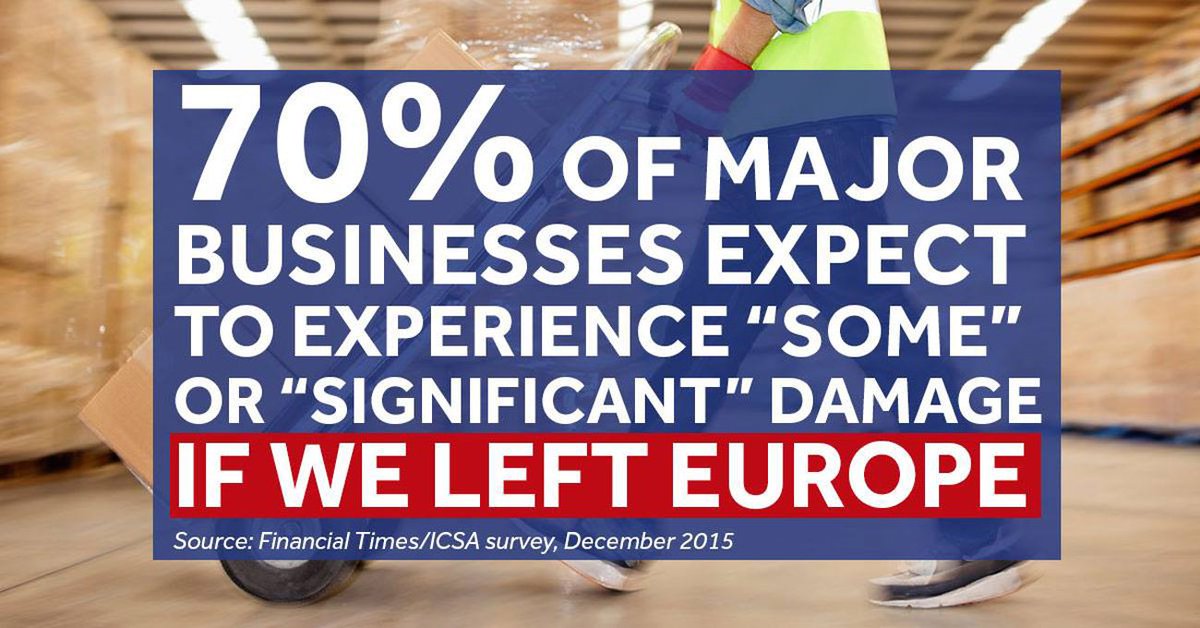 The EU is a great asset for British companies. Let's not dump it