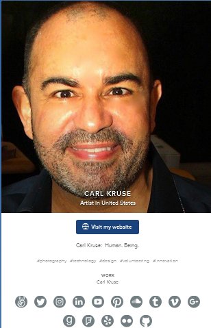 Samrat4xzS's tweet photo. @Carl_Kruse on the about.me network
#Carl Kruse  #AboutCarlKruse #KruseSocialProfile
https://t.co/jWOAHoyfnF https://t.co/9q0JPr8x2n