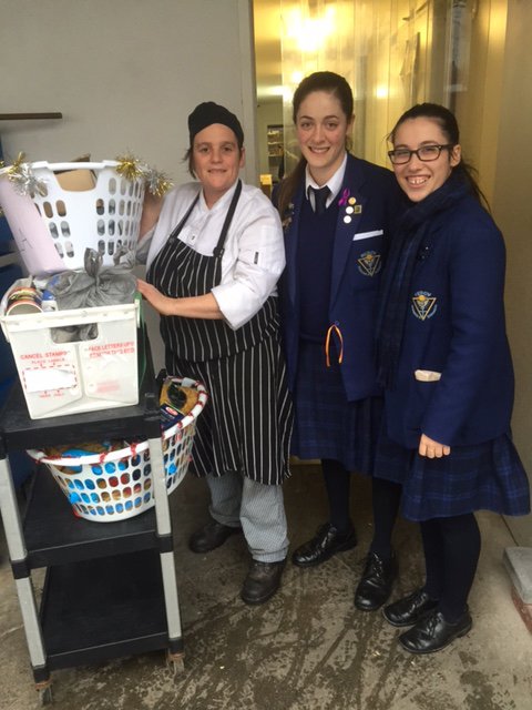 MercyCoburg's tweet photo. Today Student Exec dropped off donations from our SRC collection for Sacred Heart Mission. #IAmMercy #IAmCompassion https://t.co/YGLj1crbxy
