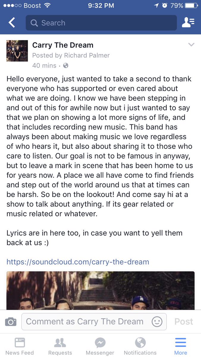 Just a message and thank you to everyone who continues to support us :)