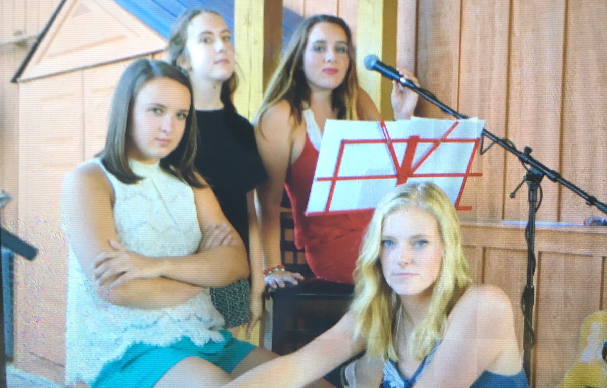 beachtrip2k16's tweet photo. Gucci girls singing backup for our very own Caroline #blessed #beyoncestatus https://t.co/XReLFI7JAr