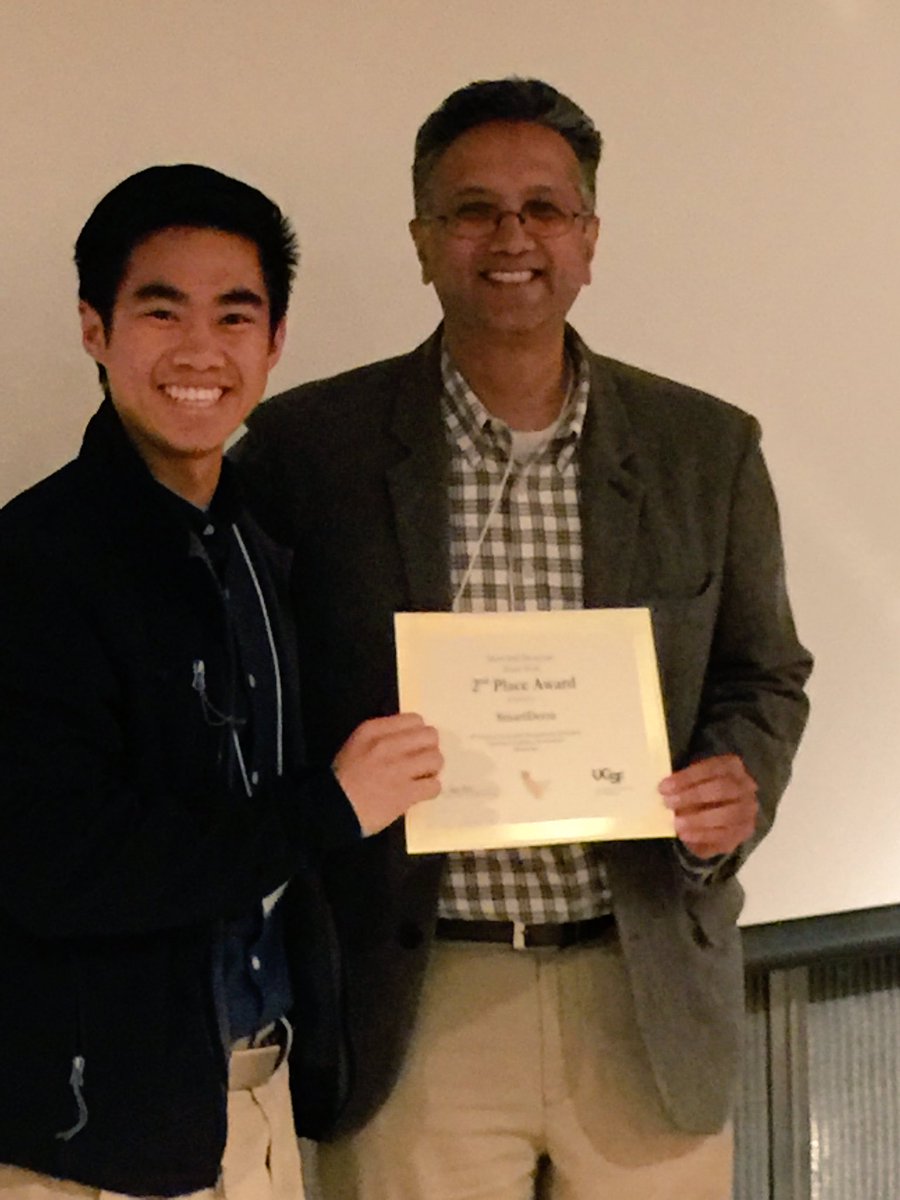 bicsymposium's tweet photo. SharkTank 2nd Place Award: Smart Derm, James Bui @QB3 @UCSFMedicine @UCSF_BioE @ucsfpharmacy https://t.co/0EyjHzBnms