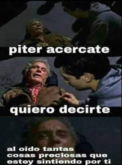 elspoderman1's tweet photo. Se acuerdan de sta conmovedora escena https://t.co/EfRFpYomSm