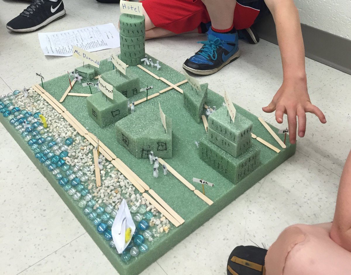 MrsGorczyca's tweet photo. This is geometry. Shapes, lines, and angles, oh my! #robbinsvillek12 https://t.co/vskx3opw42