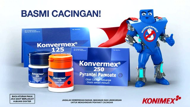namorafm's tweet photo. Jangan lupa konsumsi KONVERMEX setiap 6 bulan sekali ya, untuk basmi caingan ;) https://t.co/VGoT6qtZfG