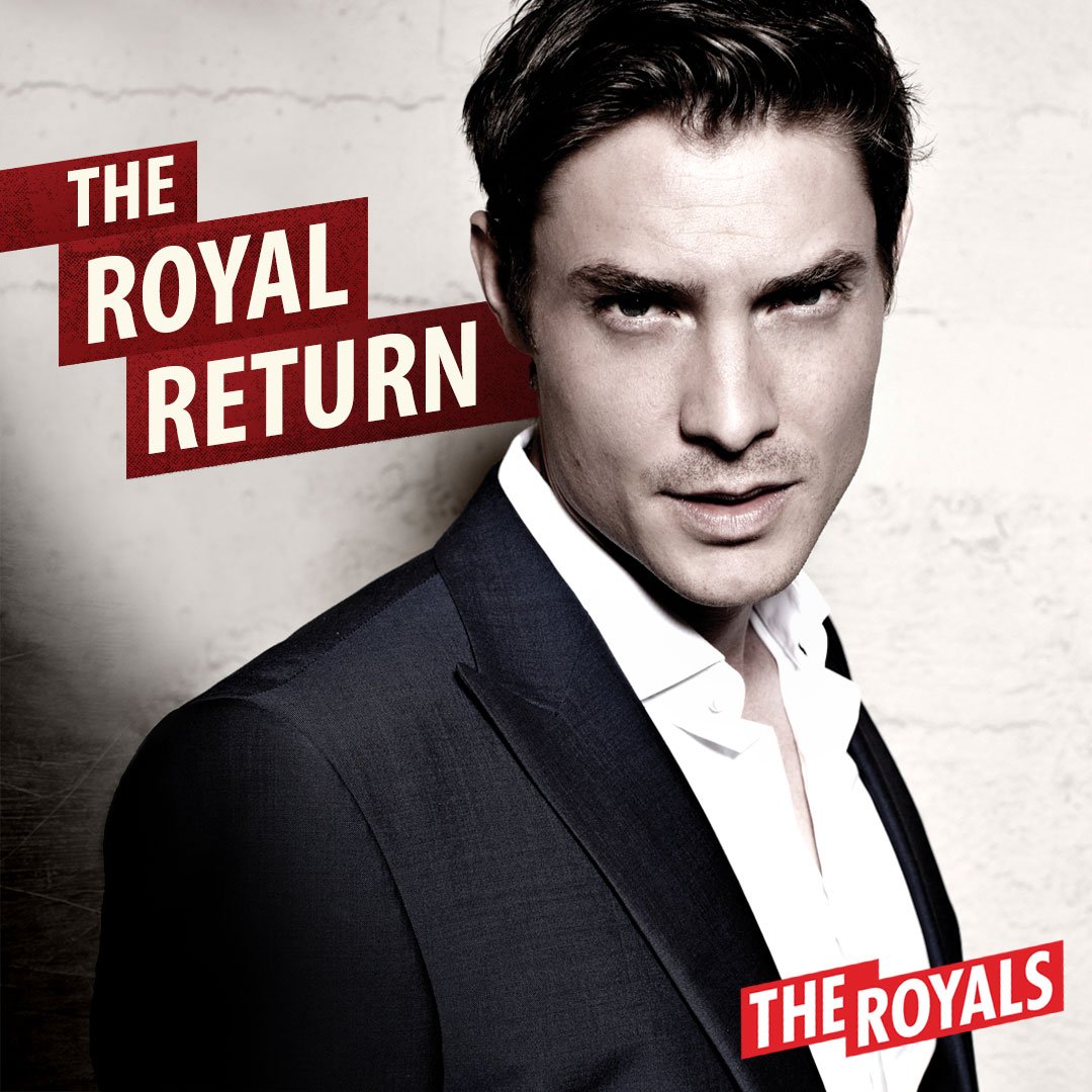TheRoyalsTV's tweet photo. There’s a new heir in town. Guess who shows up in season 3? #TheRoyals https://t.co/5x6oCbTGE3 https://t.co/kroZPON5iJ