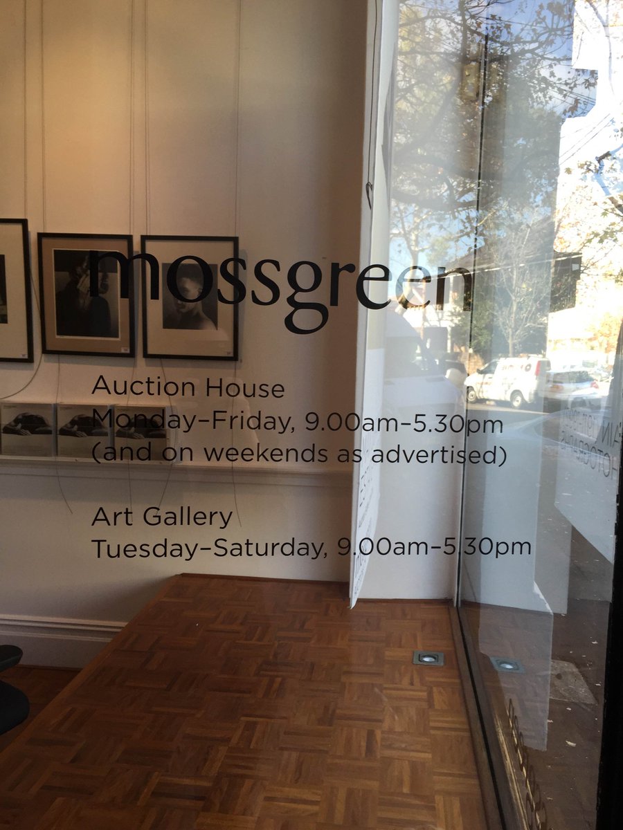 mossgreenAUS's tweet photo. V excited to open the doors to our new Sydney premises today &amp; the incredible Max Dupain exhib &amp; auction this wkend https://t.co/mvVBy9wbuw