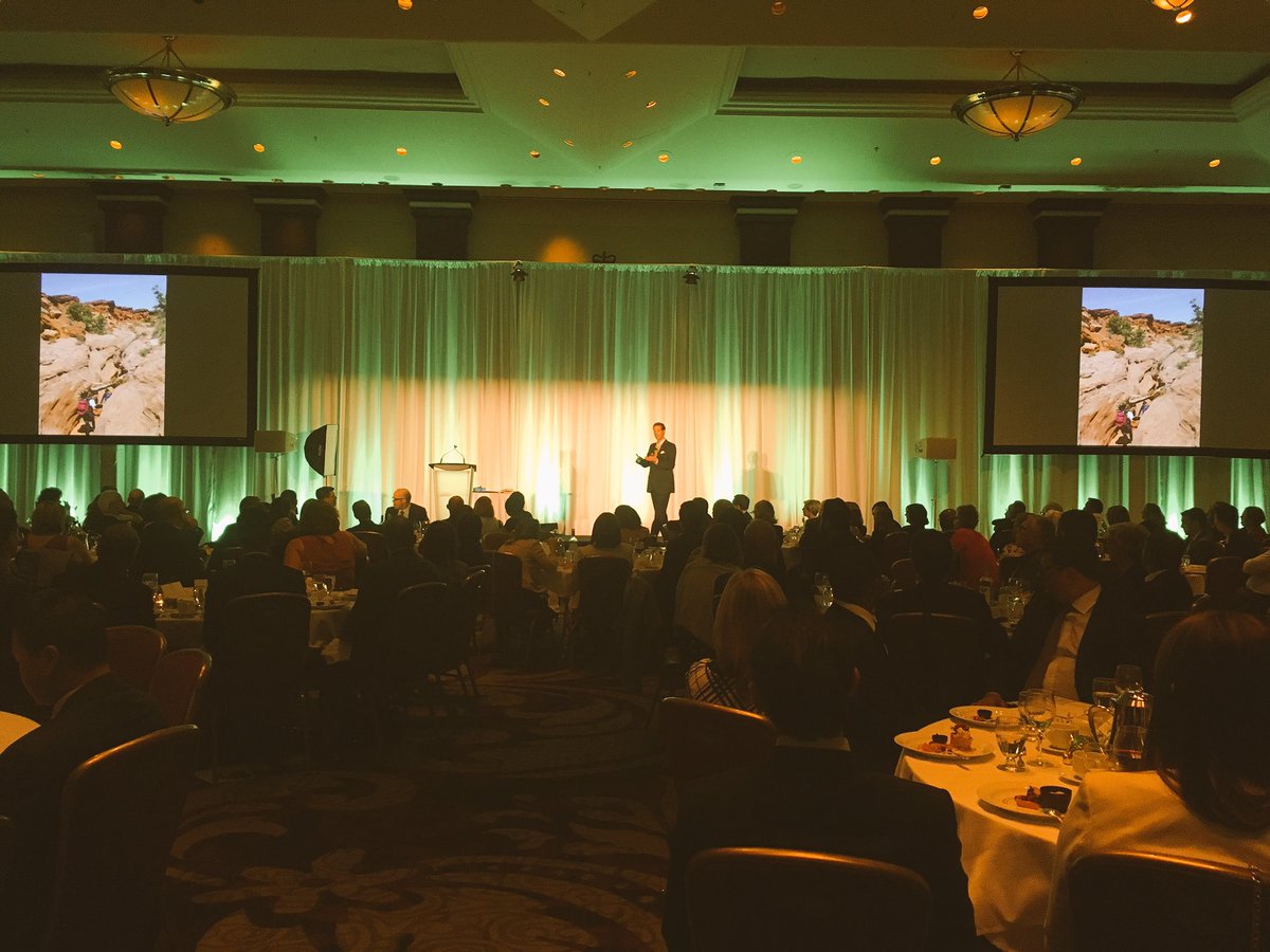 marchofdimescda's tweet photo. Hearing the story from the incredible man himself, @RalstonSpeaks. Everyone here at #ABDinner16 = captivated https://t.co/IiWD9pehIU