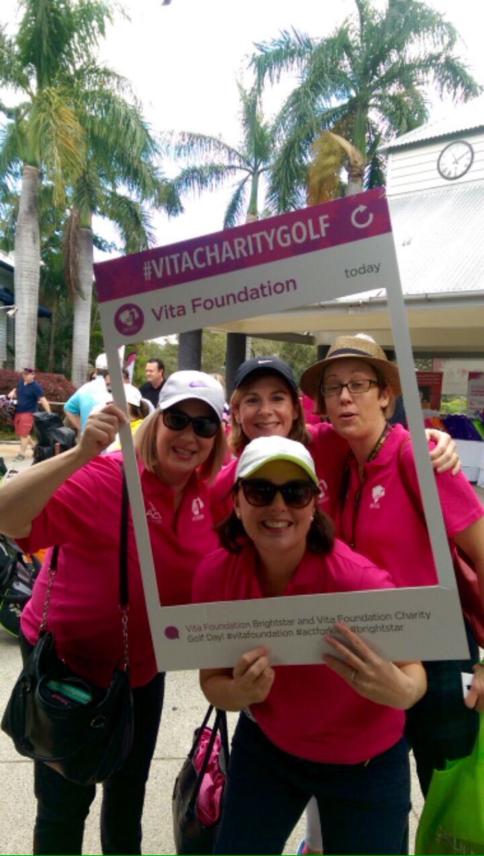 sacha_hughes's tweet photo. Ladies team going to win! #vitacharitygolf @vitagroup @ActforKids https://t.co/scm7lclsJa