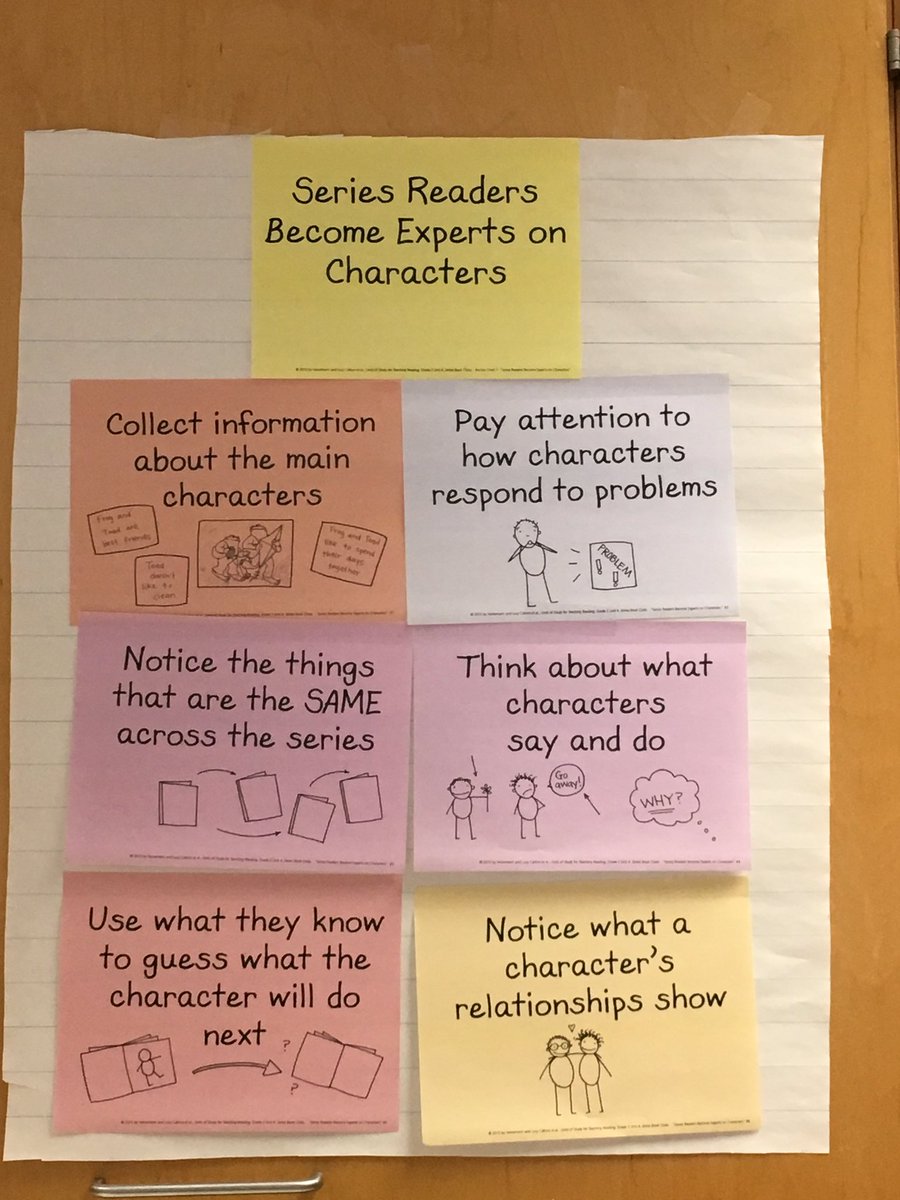 WOSnews's tweet image. Students teaching students about favorite series characters? Check. #mrspenoWOS #mrsgoldsteinWOS #TCRWP