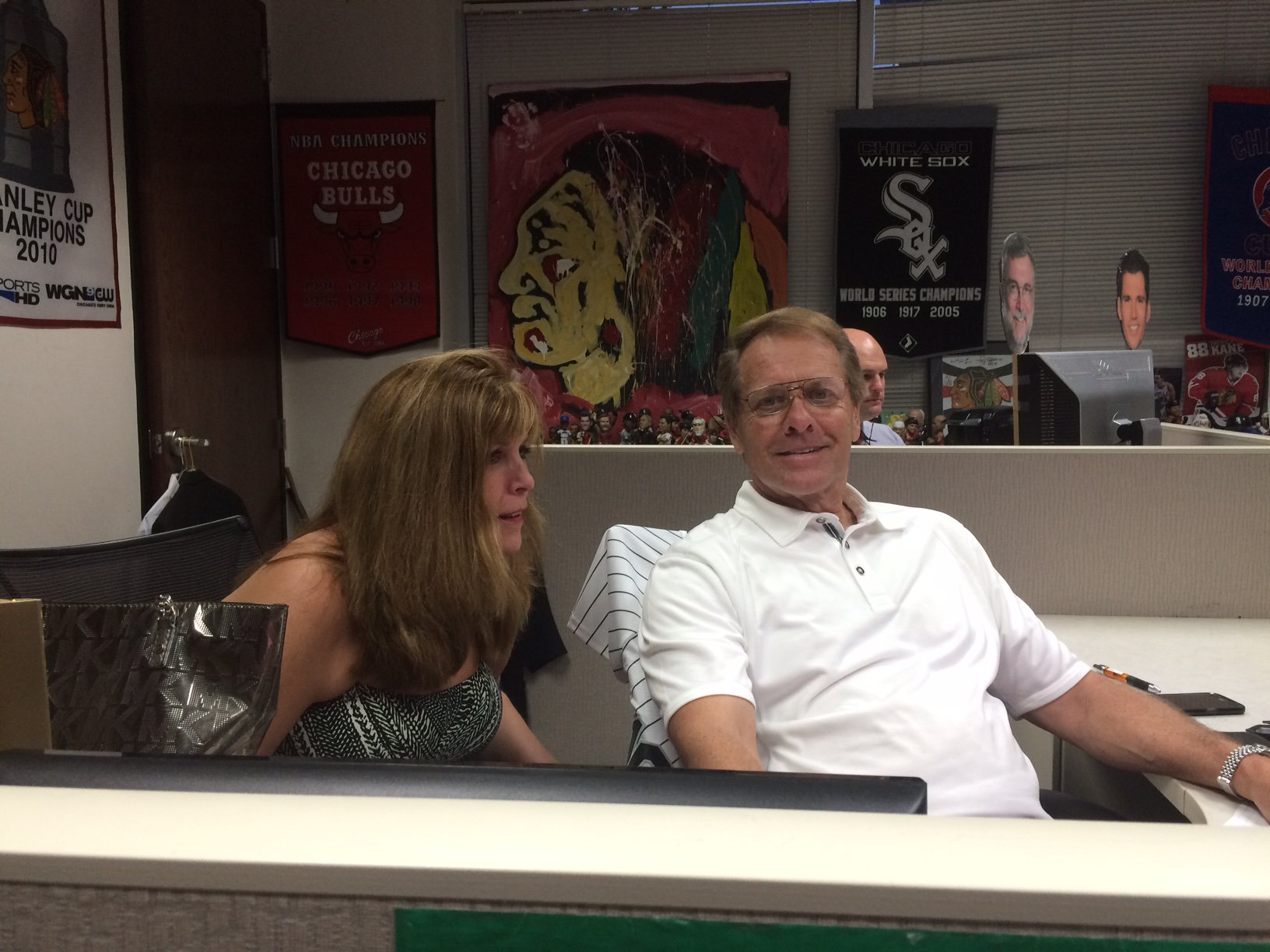 dan-roan-on-twitter-rich-king-and-his-lovely-wife-april-preparing-for-one-final-sportscast-tonight-the-sendoff-at-10-wgnnews-https-t-co-y5c0bwpxig-twitter