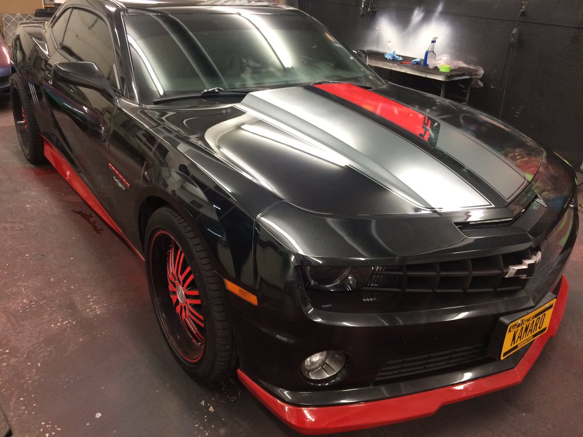Protints's tweet image. Red accents in #autoflexcoatings