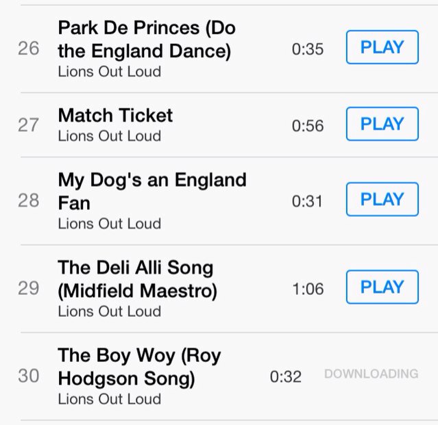 BonkersEngland's tweet photo. I can't get a match ticket anywhere round France! (Song lyrics). - number 27 on our 50 @BonkersEngland album £1.99 https://t.co/0jG34X2AJX