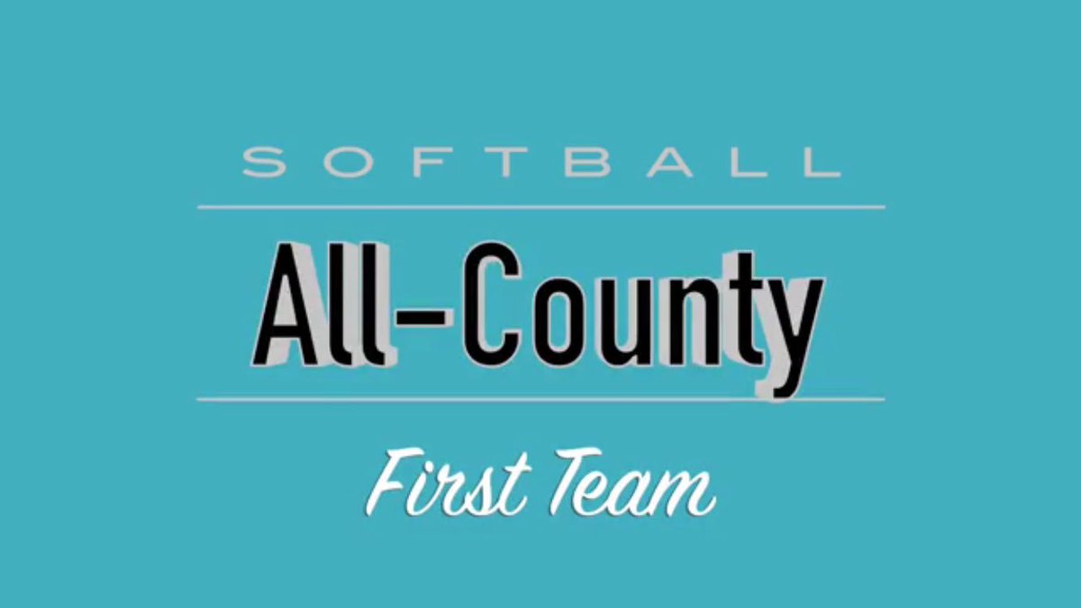mzimmaro's tweet photo. VIDEO: All-County Softball team, as selected by @JohnLewis19 https://t.co/z8yv2Lb5vJ @gracynb15 @CRMooch11 https://t.co/w1zLX0f3TW