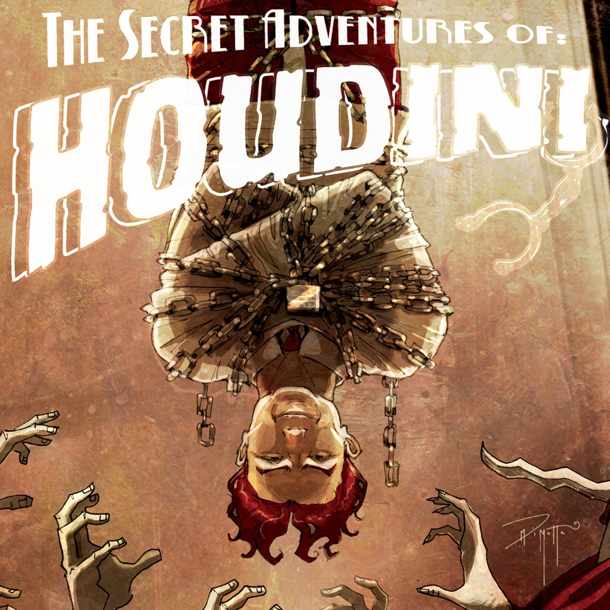 alternacomics's tweet image. Escape with Houdini into a world of magic and sorcery as we witness... comixology.com/Secret-Adventu…