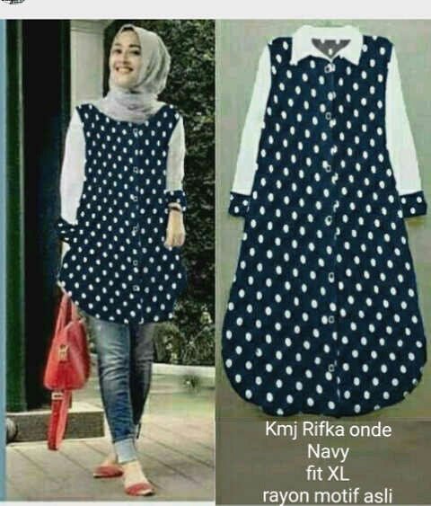 PinkFashion517's tweet photo. 72rb Rifka polka tunik https://t.co/DXZ8JQSrCY