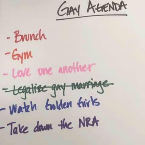 transaccionXXX's tweet photo. Hi @NRA, are you ready for us? I doubt it. #LGBT #homophobia #Orlando #enoughisenough #LGBTQ #gaysagainstguns https://t.co/ky3qxcWU27