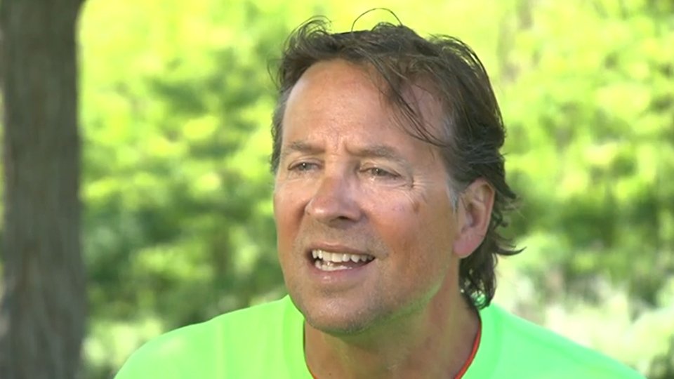 CTVNews's tweet photo. Defying his disease, man with Parkinson's walking from NYC to Toronto https://t.co/t6FCvpLTPH https://t.co/Pgv7NgohIq