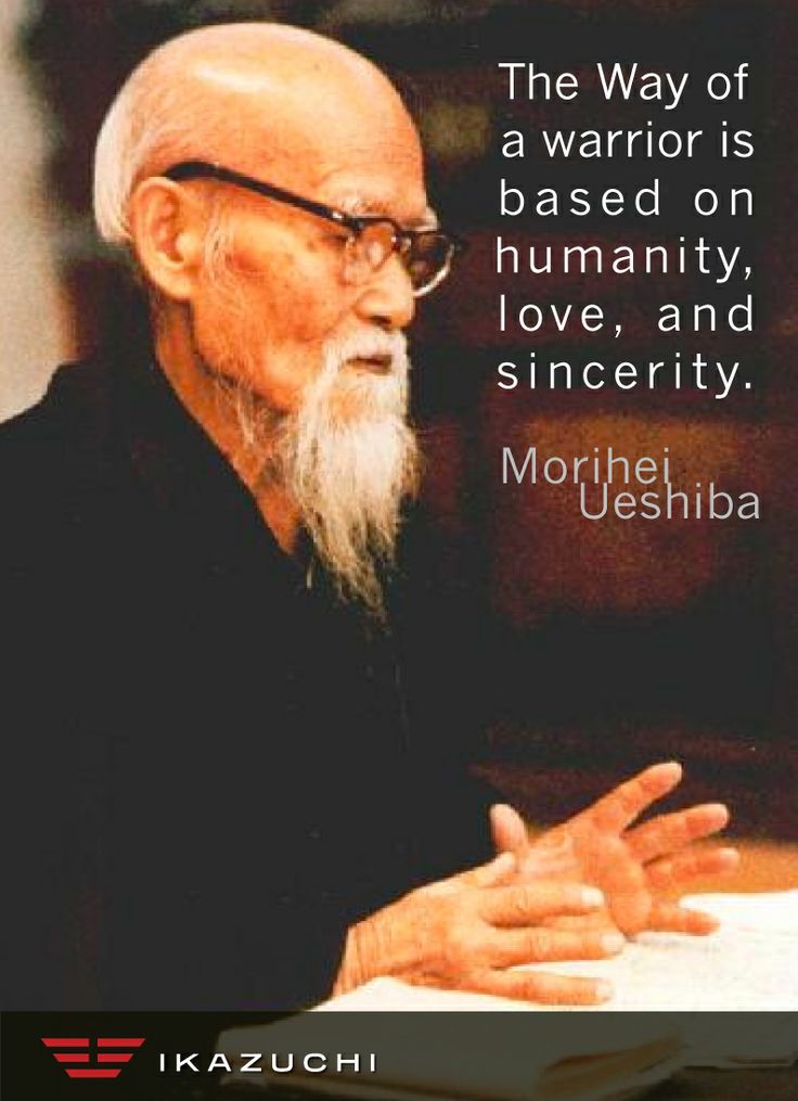 THEWAY_Feature's tweet image. Thank you, we are very happy to connect!
"Way of a Warrior" quote by #OSensei - founder of #Aikido.
