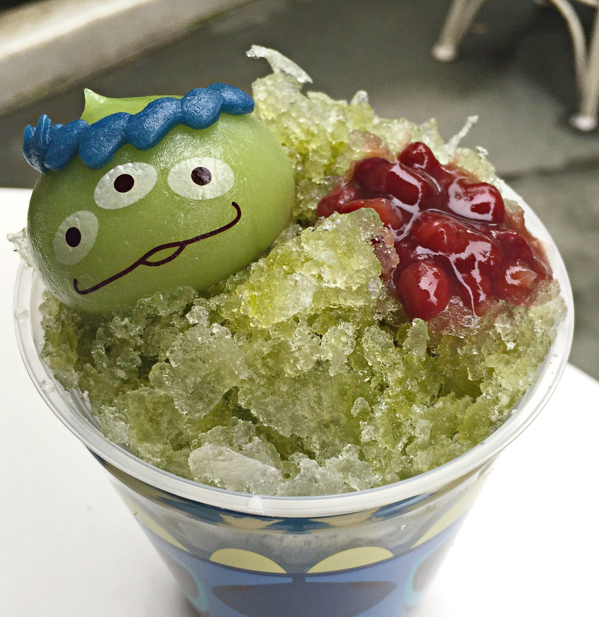 O Xrhsths Mezzomikiのディズニーブログ Sto Twitter 東京ディズニーランドでシェイブアイス かき氷 が本日からスタート はちまき姿がかわいいリトルグリーンまんのトッピングされたシェイブアイス 抹茶あずき も T Co Vbol7x5jre T Co Qnqxdeuzzc