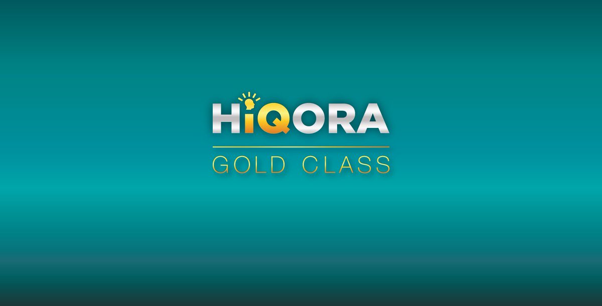 The Top 10% at <a href="/HIQORA/">HIQORA</a> get a "Gold Class" status.
An outstanding achievement.  We can all aspire towards.
#HighIQ