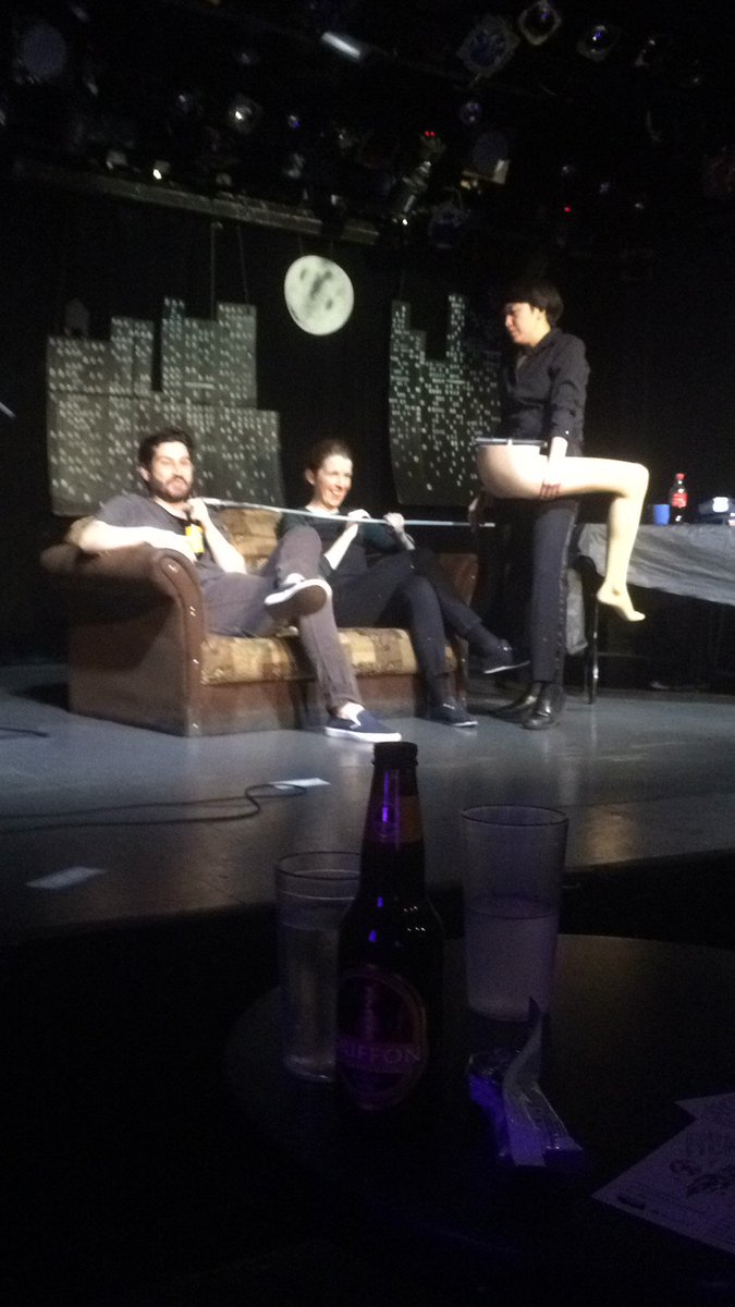 BashfulProd's tweet photo. How weird is this!? #talkshowcircuit #fringebuzz https://t.co/glAD6ZGYpp
