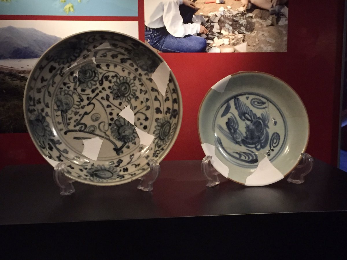 APCONF17's tweet photo. Ming ceramics found building#Disneyland in #HongKong on display at @HKMMP8 venue https://t.co/ghNh2APokG in 2017 https://t.co/U96Jdyol3H